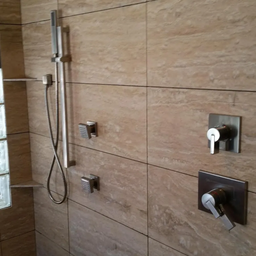 Shower fixture installation for Water Heater Replacement in Tell City